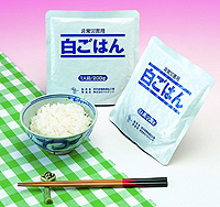 レトルト保存食シリーズ 白ごはん